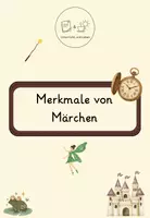Vorschau - Poster - Märchen Merkmale Wandbild Tafelmaterial - Deckblatt