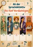 Vorschau - Spiele - Fall 2: Verschwundene Briefmarke - Ali der Sprachdetektiv - Relativsätze - Deckblatt