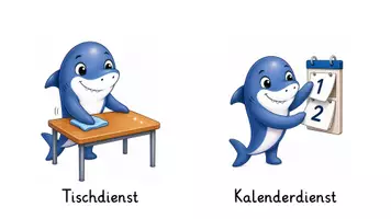 Vorschau - Poster - Haiklasse Dienste Regeln BIlder Wandmaterial - Seite 2