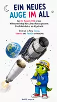 Vorschau - Präsentationen/Tafelbilder - Warum fliegt ein Teleskop ins Weltall? - Seite 1