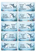 Vorschau - Bildkarten - Hausaufgabengtuscheine mit Haimotiv - Seite 1
