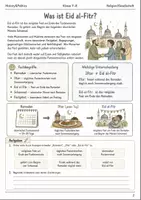 Vorschau - Arbeitsblätter - Eid al-Fitr Arbeitsblatt Klasse 7–8 Religion - Seite 1