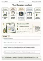 Vorschau - Arbeitsblätter - Eid al-Fitr Arbeitsblatt Klasse 7–8 Religion - Seite 3
