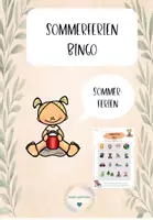 Vorschau - Spiele - Sommerferien-Bingo - Deckblatt