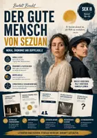 Vorschau - Unterrichtsreihen - Der gute Mensch von Sezuan - Moral, Ökonomie und Doppelrolle | Sek II - Deckblatt