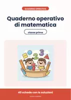 anteprima - Esercizi - 🔢 Quaderno operativo di matematica per la classe prima - Pagina di copertina