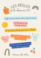 Aperçu - Affichage - Rentrée Scolaire Affiche Règles Classe Bienveillante - Page de couverture