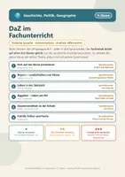 Vorschau - Arbeitsblätter - Geschichte, Politik & Geographie in einfacher Sprache - DaZ Paket 5-9 - Seite 1
