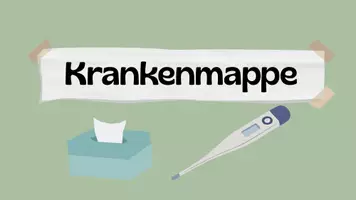 Vorschau - Poster - Krankenmappe - Klassenraumgestaltung - Deckblatt