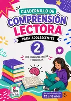 Vista previa - Hojas de trabajo - Comprension lectora para adolescentes 2 - Portada