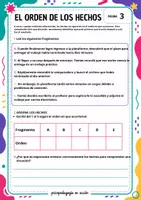 Vista previa - Hojas de trabajo - Comprension lectora para adolescentes 2 - página 3