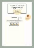 Vorschau - Aufgabenkarten - Geometrie | Kopfgeometrie | Bandornamente - Deckblatt