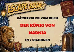Vorschau - Spiele - Der König von Narnia | Unterrichtsmaterial | Escape Room | Quiz | Unterrichtsmaterial | Deutsch Klasse 4-9 | mit Lösungen - Deckblatt