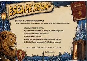 Vorschau - Spiele - Der König von Narnia | Unterrichtsmaterial | Escape Room | Quiz | Unterrichtsmaterial | Deutsch Klasse 4-9 | mit Lösungen - Seite 3