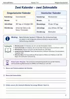 Vorschau - Arbeitsblätter - Islamischer Mondkalender Arbeitsblatt Klasse 7–8 - Seite 1