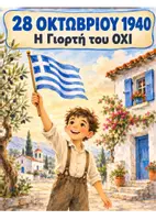 Προεπισκόπηση - Άλλος τύπος υλικού - 28η Οκτωβρίου – Η Γιορτή του ΟΧΙ: 3 Θεατρικά Σκετς, Ποιήματα & Δραστηριότητες - Εξώφυλλο