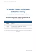 Vorschau - Unterrichtsreihen - Die Räuber – Freiheit, Familie und Gewalt | Unterrichtsreihe Sek II | Friedrich Schiller - Seite 2