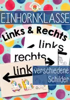 Vorschau - Mal- und Bastelvorlagen - Materialpaket: Einhornklassse | Gesamtpaket - Seite 1