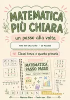 anteprima - Materiale di supporto/inclusione - Matematica più chiara Mini kit gratuito Maestra Fiore - Pagina di copertina