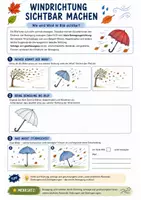 Vorschau - Stundenentwürfe - Kunst Herbst🍁 | 3D-Regenschirm ☂️im Wind | komplette Unterrichtseinheit Sek I - Seite 1