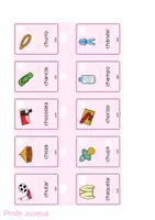 Vista previa - Refuerzo / NEE / Materiales de apoyo - Vocabulario para trabajar articulación- /ch/: Profe Juleva - página 3