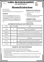 Vorschau - Arbeitsblätter - Die Bergpredigt: Beten-Was bringt das überhaupt? (Mt 6,5-13) (Kl.9/10) - Seite 3