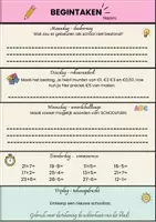 Voorbeeld - 200 begintaken (dagstarters) groep 4 - Pagina 2