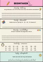 Voorbeeld - 200 begintaken (dagstarters) groep 4 - Pagina 3
