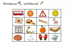 Vorschau - Arbeitsblätter - 1. Klasse Formen ausschneiden & zuordnen: Kreis, Dreieck, Viereck - Deckblatt