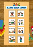 anteprima - Materiale di supporto/inclusione - REGOLE DELLA CLASSE - Pagina di copertina