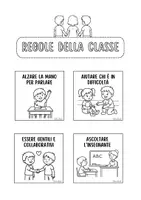 anteprima - Materiale di supporto/inclusione - REGOLE DELLA CLASSE - Pagina 1