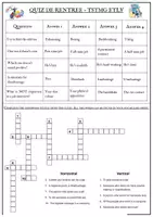 Aperçu - Préparation de séance / Séance complète - QUIZ DE RENTREE - STMG ETLV - Page 1