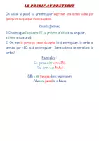 Aperçu - Préparation de séance / Séance complète - LE PASSIF AU PRETERIT EN ANGLAIS - LECON+EXERCICES - Page de couverture