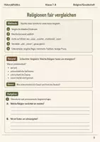 Vorschau - Arbeitsblätter - Fasten in Religionen Arbeitsblatt Klasse 7–8 - Seite 2