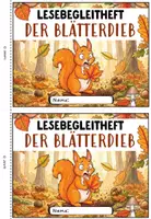 Vorschau - Arbeitsblätter - Der Blätterdieb | Lesebegleitheft Klasse 1/2 - Seite 3