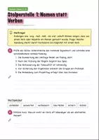 Vorschau - Stundenentwürfe - Fehlerdetektiv: Nominalstil erkennen und auflösen – Deutsch Klasse 9-10 - Seite 2