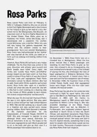 Vorschau - Arbeitsblätter - Rosa Parks: Reading and Intercultural Learning (English) - Seite 1
