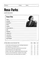 Vorschau - Arbeitsblätter - Rosa Parks: Reading and Intercultural Learning (English) - Seite 2