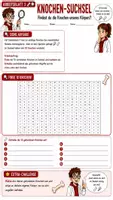 Vorschau - Stundenentwürfe - 🦴💪 Bewegungsapparat – Komplettpaket ⚙️🩻 | Skelett & Knochen, Gelenke, Wirbelsäule, Hand & Fuß & Muskulatur 🔬 | Arbeitsblätter ✏️ Lösungen ✅ Einstiege 💡 Ausstiege 💬 Didaktische Empfehlung| Biologie Klasse 7–8 🎓 - Seite 3