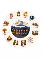 Vorschau - Präsentationen/Tafelbilder - Materialpaket 3er Legekreis-Paket Herbst, St. Martin & Laternenfest | Morgenkreis Kita & Kindergarten | Bildkarten & Sprachförderung - Seite 2