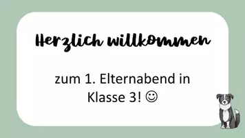 Vorschau - Präsentationen/Tafelbilder - Vorlage Elternabendpowerpoint mit Wahl - Seite 3