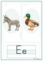 Vorschau - Arbeitsblätter - Graphemposter Basisgrapheme Groß- & Kleinschreibung - Seite 2