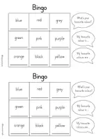 Vorschau - Arbeitsblätter - Colours Bingo – Walk and Talk | Englisch Grundschule | Farben - Seite 2