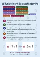 Vorschau - Spiele - Einsdurcheins Rechendomino – Kettenspiel Reihen 1 bis 10 + Mix & Quadrataufgaben (Klasse 2–3) - Seite 2