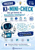Vorschau - Stundenentwürfe - Künstliche Intelligenz Mini-Checky FREEBIE Jg. 7-10 - Deckblatt