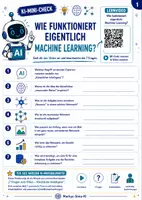 Vorschau - Stundenentwürfe - Künstliche Intelligenz Mini-Checky FREEBIE Jg. 7-10 - Seite 1