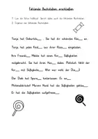 Vorschau - Arbeitsblätter - Antizipierendes Lesen - Seite 1