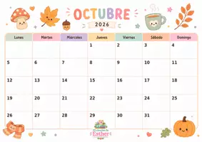 Vista previa - Decoración del aula - Calendarios decorativos 2026-2027 para el aula - página 2