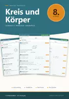 Vorschau - Arbeitsblätter - Kreis & Zylinder Klasse 8 | Intensiv - Deckblatt