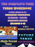 Vorschau - Arbeitsblätter - Englische Zeiten Complete Edition: Present, Past & Future Tenses (Klassen 3–5 / ESL) – Arbeitsblätter & Web-Quiz - Deckblatt